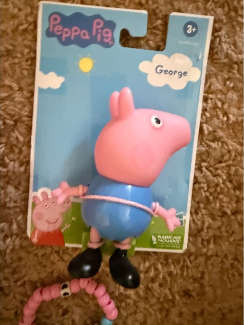 Peppa Pig bundle of 4 keychain plushie George dolls figures